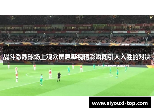 战斗激烈球场上观众屏息凝视精彩瞬间引人入胜的对决